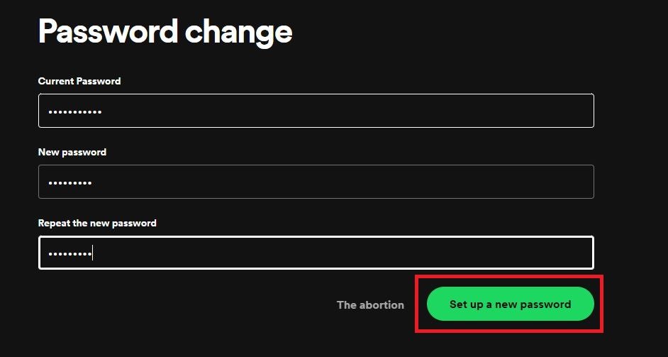 Change Your Spotify Password step-5
