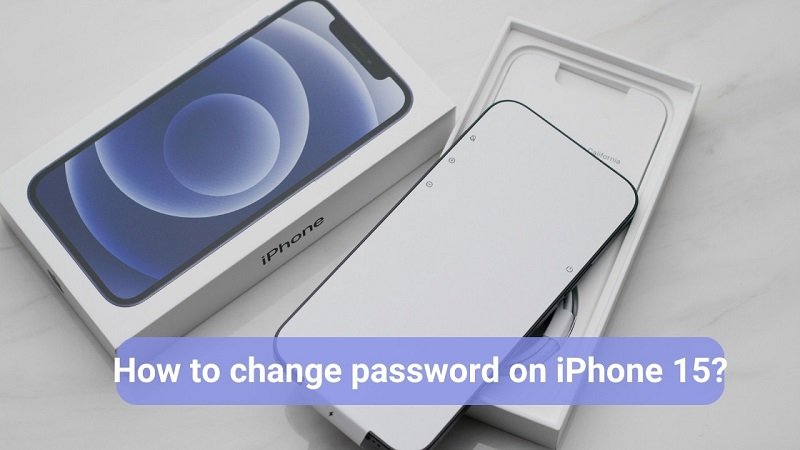 How to change password on iPhone 15