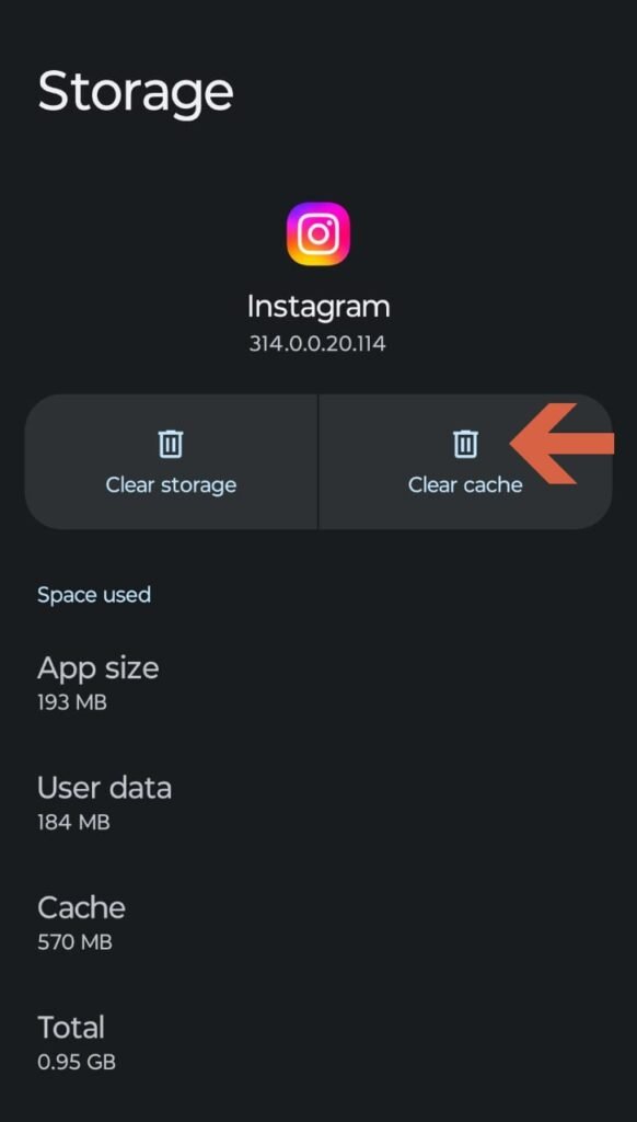 clear-instagram-app-cache