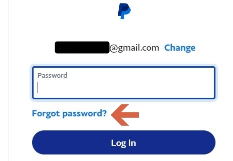 cannot reset paypal password - forgot password