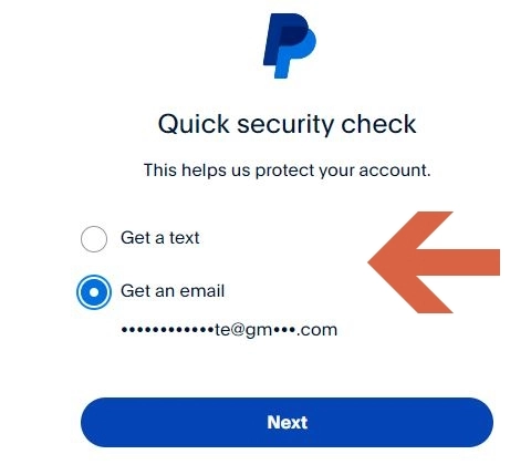 cannot reset paypal password - get on email
